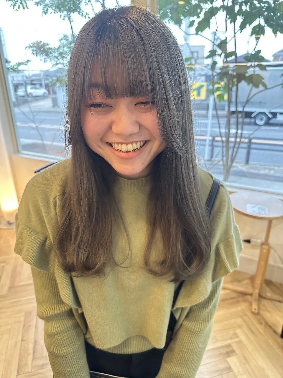 ロング×ハイトーンカラー