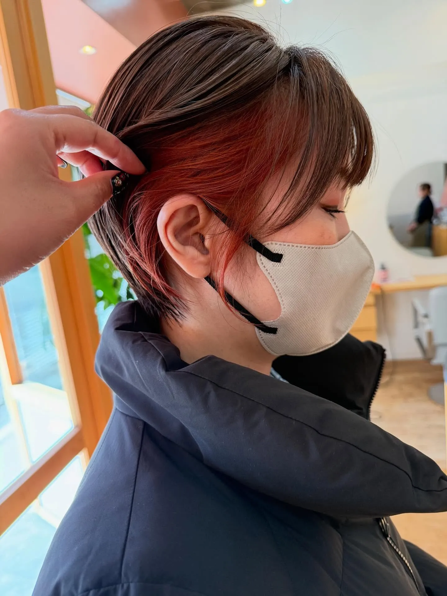 【デザインカラー×ショート】